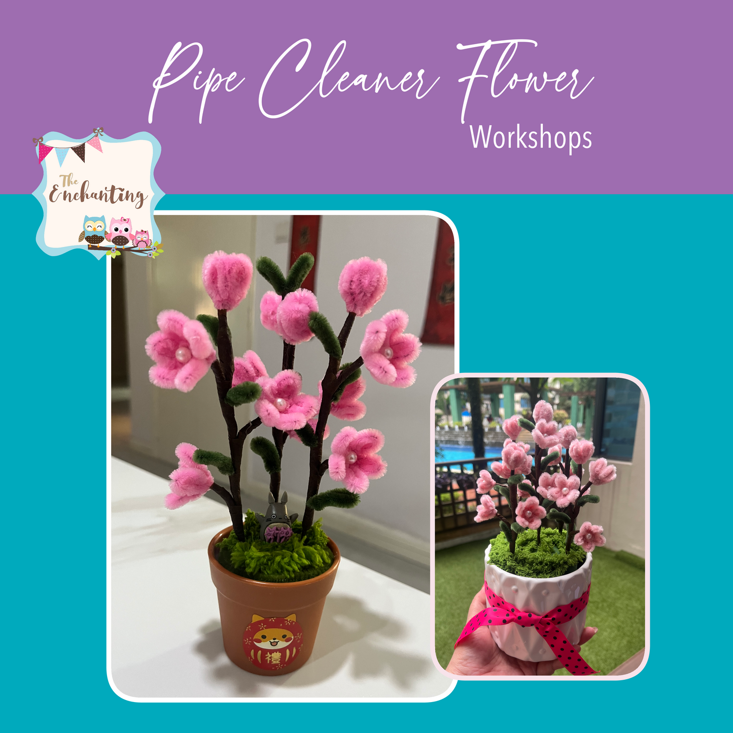 Pipe Cleaner Floral Workshops